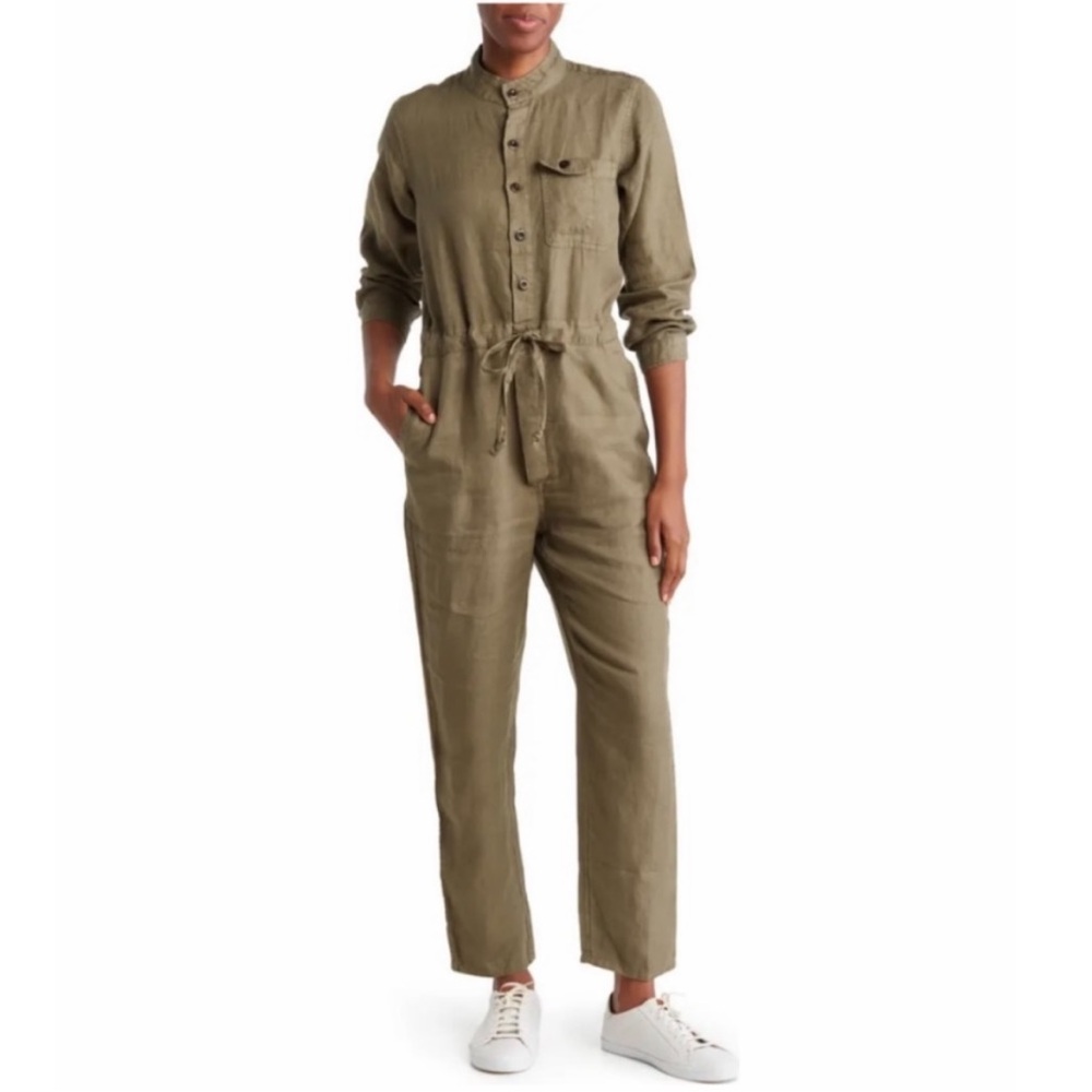 Alex Mill Logan 100% linen jumpsuit